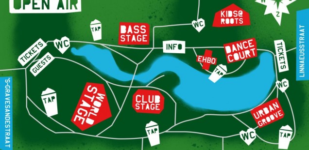 map roots festival the bass stage